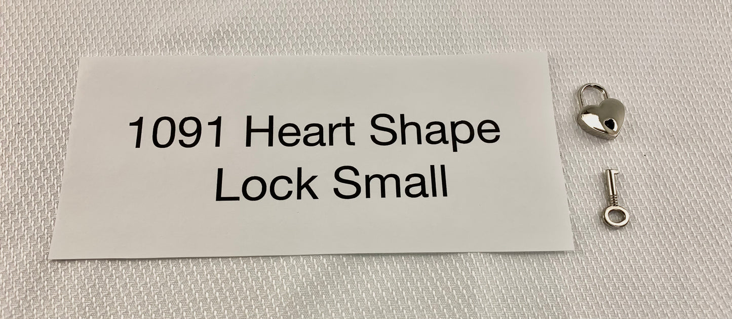 1091 Heart Shape Lock Small