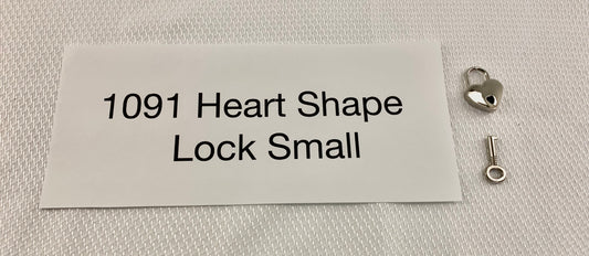 1091 Heart Shape Lock Small